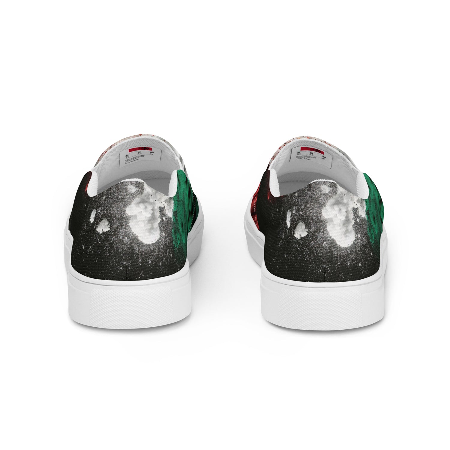 Being The Change &quot;Siendo el Cambio&quot;- Women’s slip-on canvas shoes W/ Blk Kngdom Logo